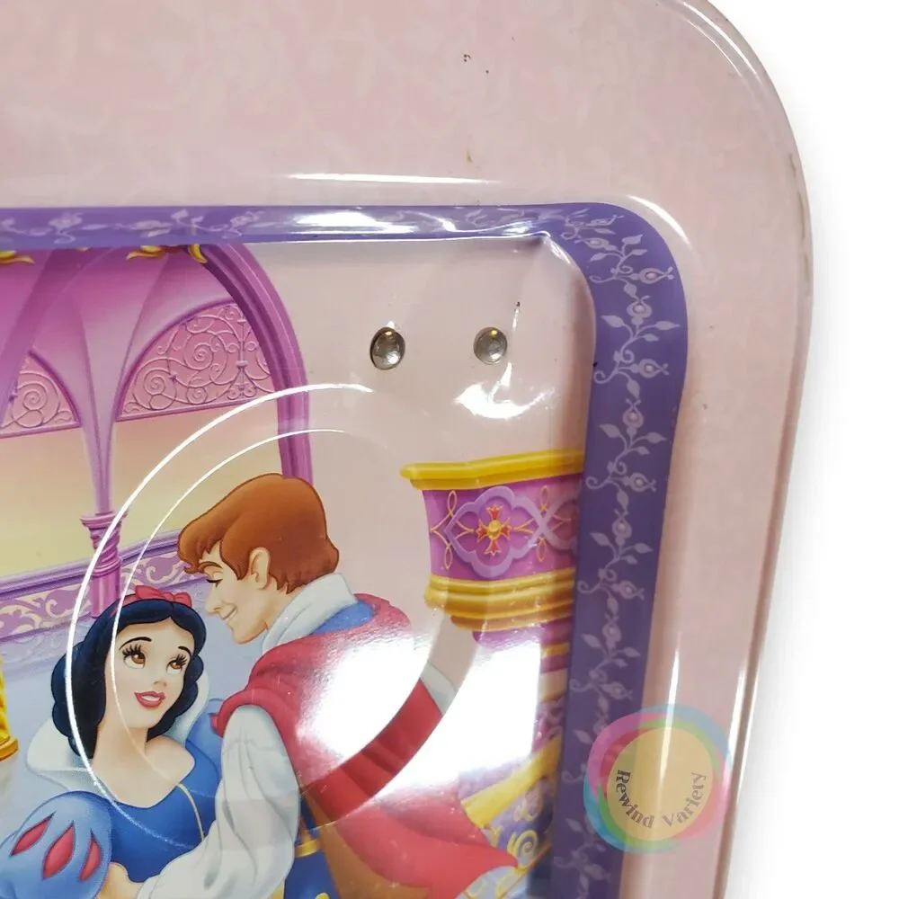 Vintage Disney Princess Folding Metal Lap Tray 17x12